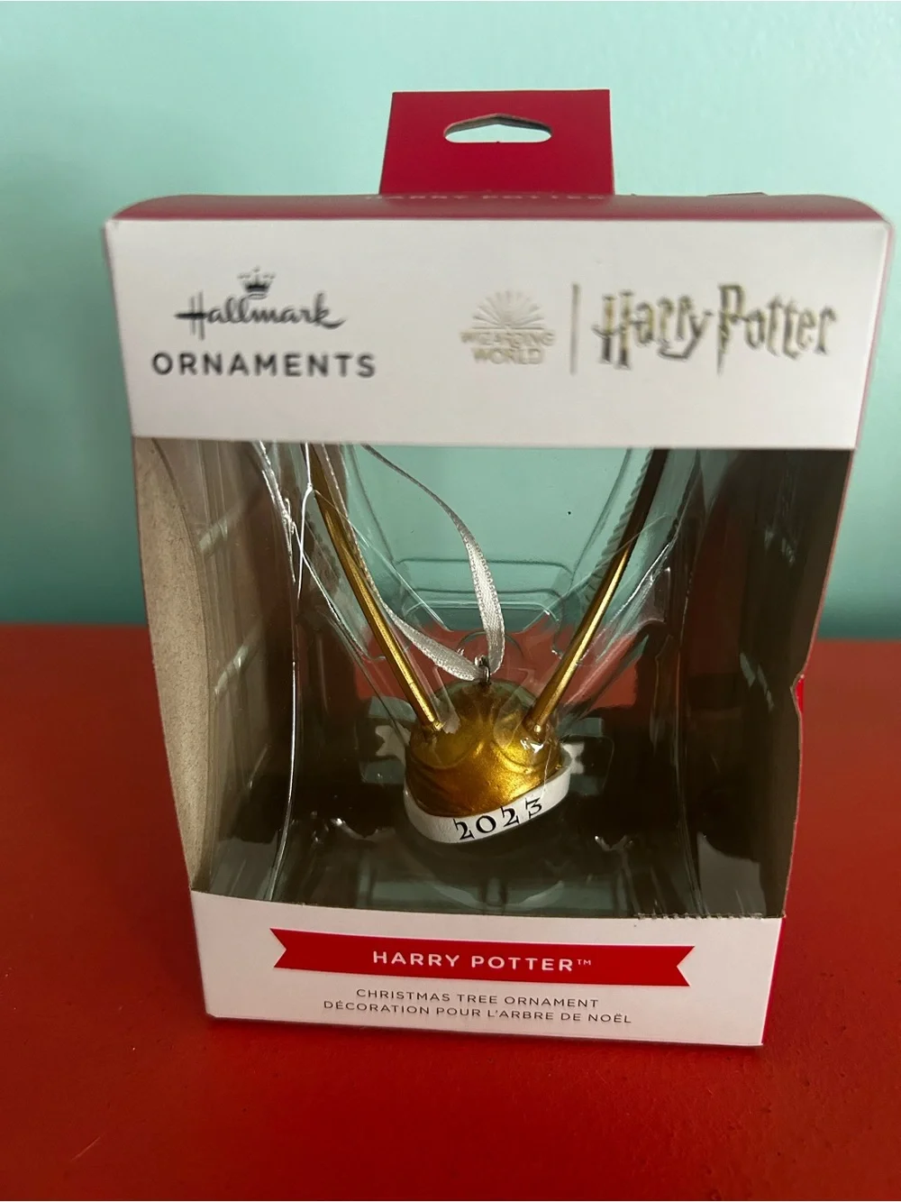 Hallmark Harry Potter 2023 GOLDEN SNITCH Ornament